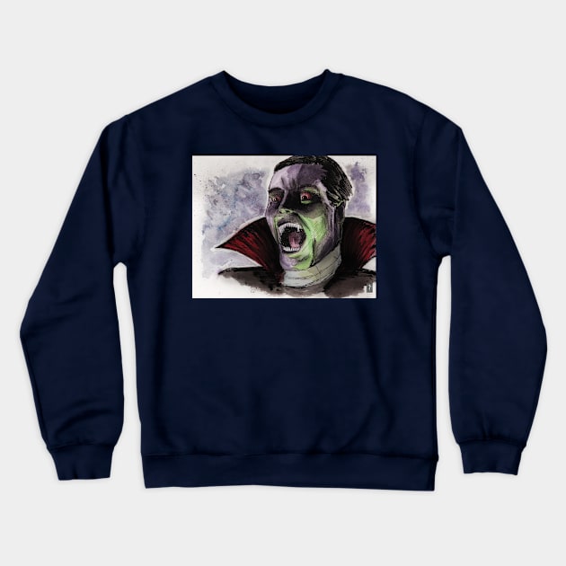 Drac Attack! Crewneck Sweatshirt by BCP Design